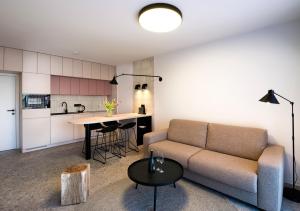 A kitchen or kitchenette at Natur Resort