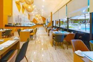 Restaurace v ubytování Smart Cancun the Urban Oasis + 18 fotografií