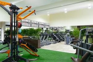 Fitness centrum a/nebo fitness zařízení v ubytování Smart Cancun the Urban Oasis