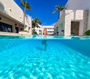 Bazén v ubytování The Sens Tulum Riviera by Oasis nebo v jeho okolí