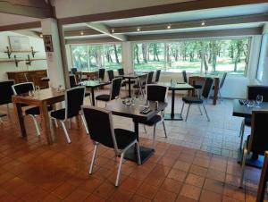 Restaurace v ubytování Le Mas des Laurels