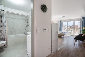 Kúpeľňa v ubytovaní River Sunshine Apartment