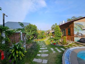 Zahrada ubytování Ong Lang Bay Resort