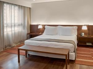 Cama ou camas em um quarto em Hotel Fasano Belo Horizonte