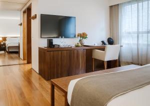 Cama ou camas em um quarto em Hotel Fasano Belo Horizonte
