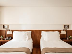 Cama ou camas em um quarto em Hotel Fasano Belo Horizonte