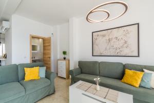 Χώρος καθιστικού στο Beach Penthouse Torrenueva