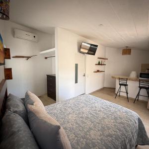 Posezení v ubytování Bungalows El chalet de la condesa