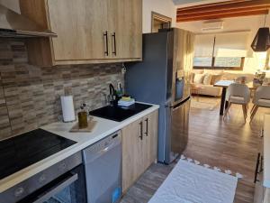 Villa Taf - Kreta tesisinde mutfak veya mini mutfak