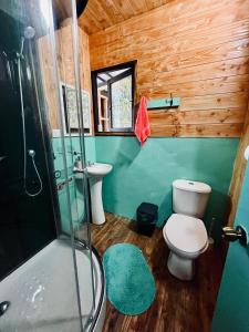 Koupelna v ubytování Hostal María Lucía