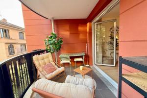 Balkón nebo terasa v ubytování 4 pièces avec garage - GARE Part-Dieu + 9 fotografií