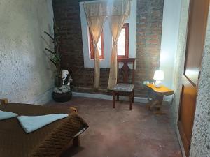 Istumisnurk majutusasutuses Casa Pukyu Pata