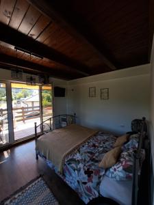 Voodi või voodid majutusasutuse Apartman Cherry Gradac Valjevo toas