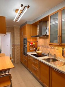 Una cocina o cocineta en La casa de Cris