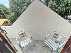 Balkón nebo terasa v ubytování cozy