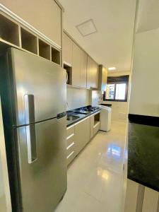 Nhà bếp/bếp nhỏ tại Icon - Conforto e Comodidade- Melhor Localização de Chapecó