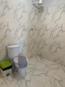 Koupelna v ubytování Suites noach beach