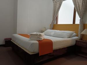 Postel nebo postele na pokoji v ubytování Hotel del Parque Confort LaCeja