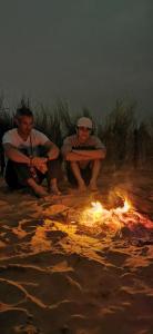 Gestir sem dvelja á Star line for Desert camping and activities