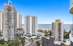 海景或從公寓拍的海景