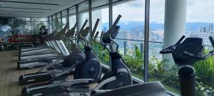 Fitness centrum a/nebo fitness zařízení v ubytování The Colony By Infinitum KLCC