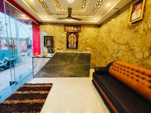 Posezení v ubytování Hotel Sri Kanthan Residency