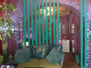 A seating area at MAISONETTE Fata Bislacca, calcata
