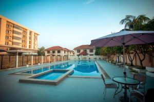 Bazén v ubytování Kuakata, Sikder Resort & Villa nebo v jeho okolí