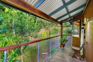 Balkón nebo terasa v ubytování Pole home in paradise at Kuranda
