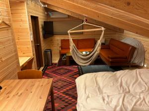 Postel nebo postele na pokoji v ubytování 離れの宿 かぶろの庭 + 37 fotografií