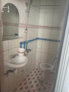 Koupelna v ubytování Residence Rosas