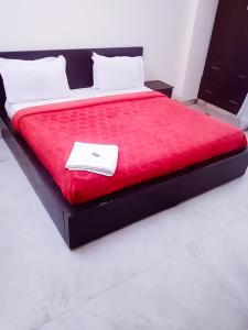 Postel nebo postele na pokoji v ubytování Deluxe Room In CR Park