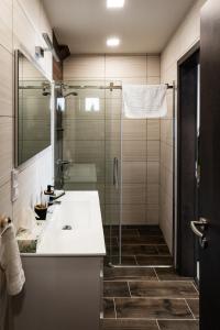Koupelna v ubytování S&M Apartman Nagykőrös