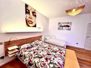 Ένα ή περισσότερα κρεβάτια σε δωμάτιο στο Chianti 67 Home Holiday