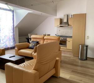 Küche/Küchenzeile in der Unterkunft Apartmentcenter Koblenz