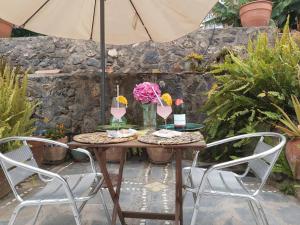 Zahrada ubytování Welcoming house with pool in San Cristóbal - 85 m²