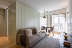 Posezení v ubytování ORM Batalha Apartments