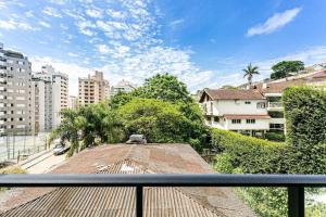 a view from the roof of a building at ZEE Studios by Viva - Studios a 200m da beira-mar norte in Florianópolis