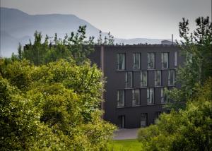 Nespecifikovaný výhled na hory nebo výhled na hory při pohledu z hotelu