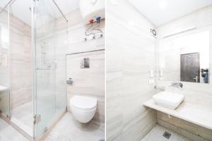 Koupelna v ubytování Hotel Atlantis Continental + 28 fotografií