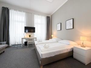 Postel nebo postele na pokoji v ubytování Stay at 140