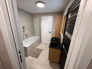 Koupelna v ubytování SORRY-HORY Apartmán Dolní Morava