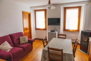 Sjónvarps- og/eða afþreyingartæki á B&B Il Paradiso Mozzio