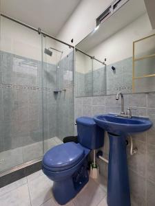 Kupaonica u objektu Hostelfc Javeriana
