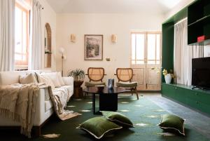 Χώρος καθιστικού στο LohonoStays Villa Feliz