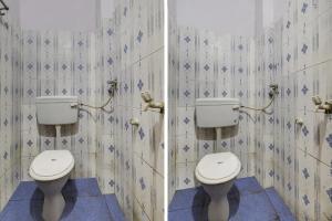 Koupelna v ubytování SPOT ON Hotel Sai Ashirwad Residency