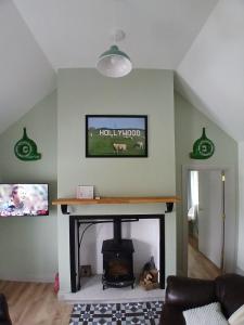 TV o dispositivi per l'intrattenimento presso St Kevins Cottage