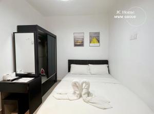 Katil atau katil-katil dalam bilik di H Room 5min Walk to KSL JCHome By MWM