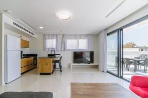 Køkken eller tekøkken på נופשים על הים