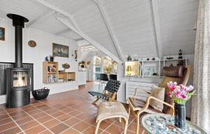 Istumisnurk majutusasutuses Holiday Home Skodbovej Hvide Sande Vi